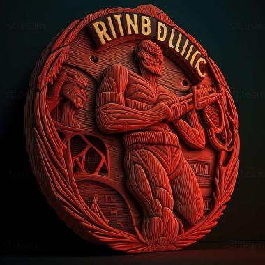 3D model The Red Strings Club game (STL)